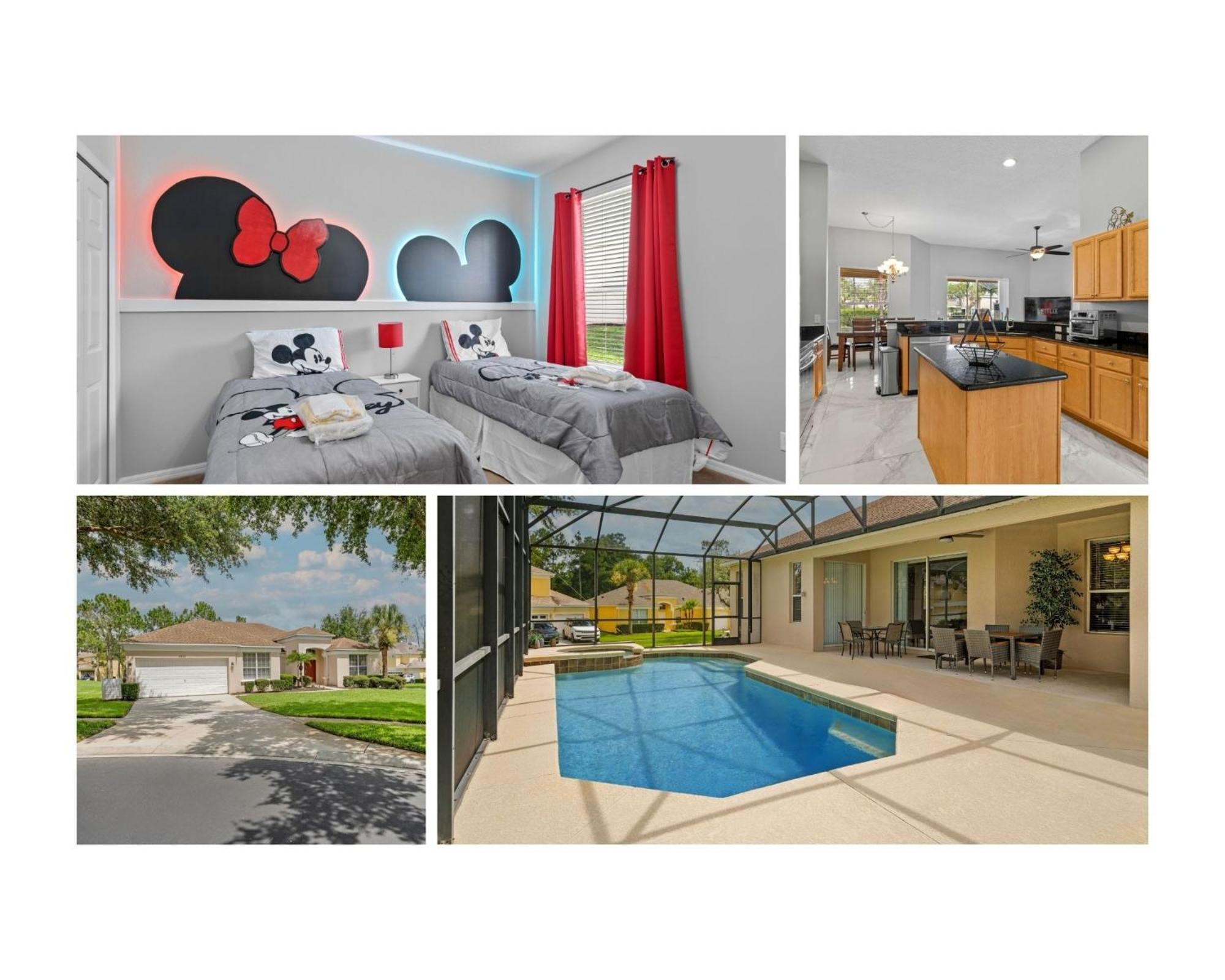 6 Bedroom 5 Bathroom Emerald Island 2601 Ib คิสซิมมี ภายนอก รูปภาพ